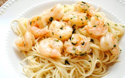 Recipe: Lemony Shrimp Scampi Pasta