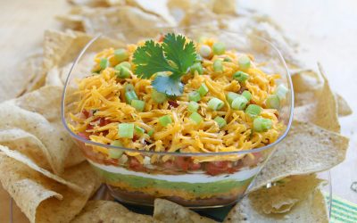 This Seven-Layer Dip Recipe is Perfect for Your Game Day Festivities!